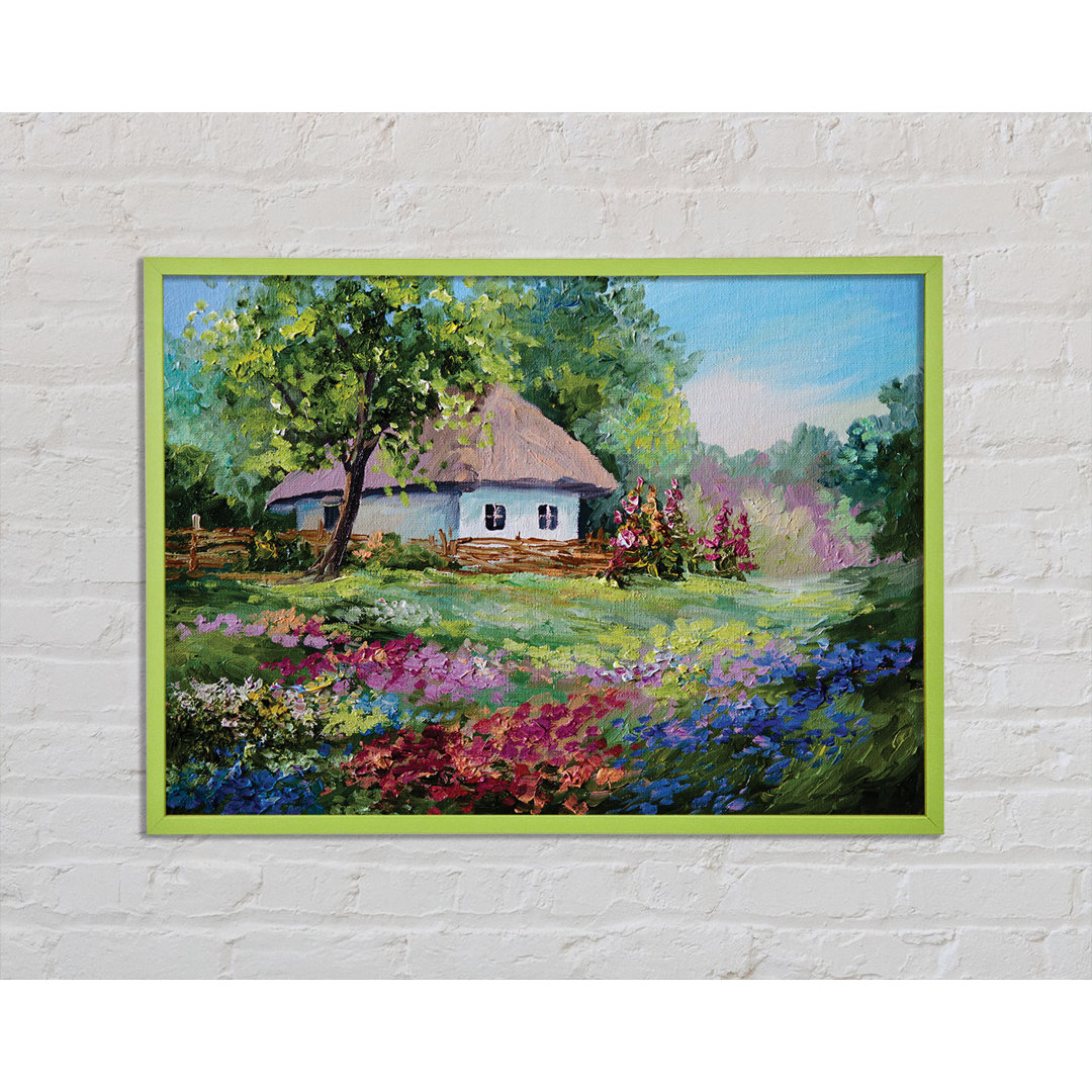 Anding The Cottage Woodland - Einzelner Bilderrahmen Kunstdrucke