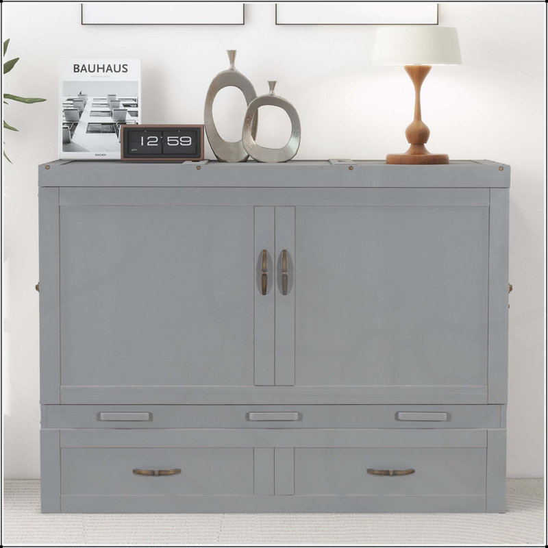 Murphy Bed with USB Ports, Queen