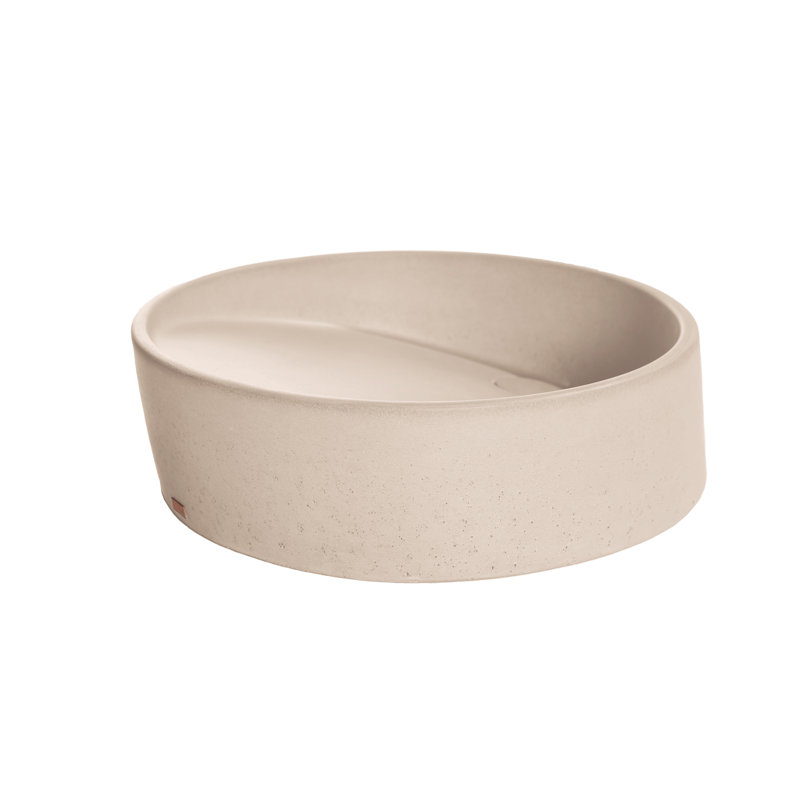 Dal 14.5'' L Bathroom Sink, Linen Beige