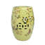 Tabouret en céramique fleur et oiseau-326607090