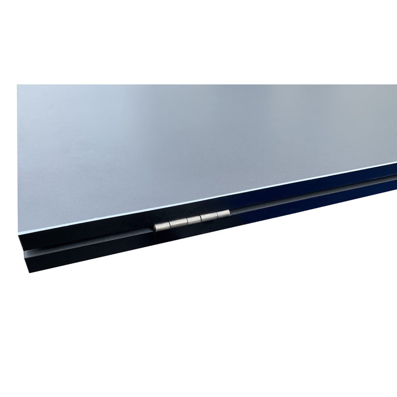 Rack Virgo Table Tennis Conversion Top For Billiard/pool Table 4 Piece, Gray