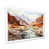 White Single Picture Framed