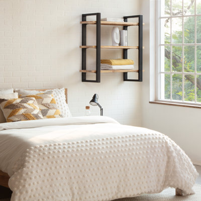 Lazio 3 Piece Mango Floating Shelf