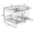 Metal Bunk Bed With Shelves And Slats-238712827