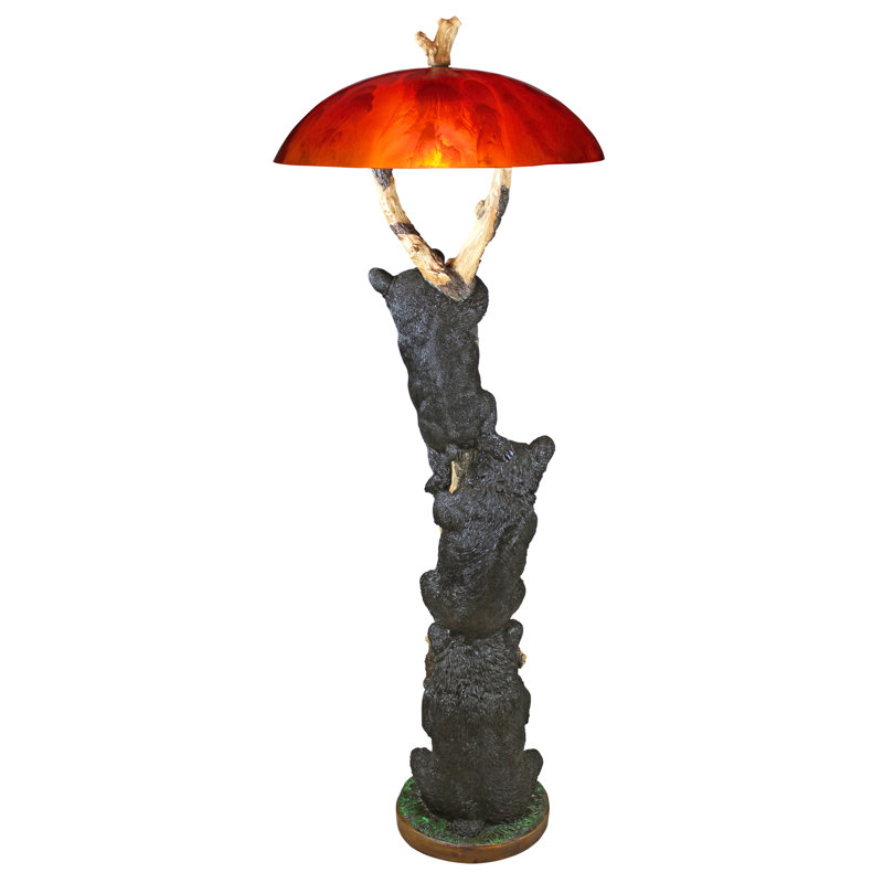 Lampe sur pied sculpturale Black Bear