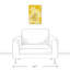 «Yellow Honeycomb Bee», reproduction d'impression sur toile tendue