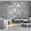 Murale lisse Jonathn Danse avec triangles-1570617802
