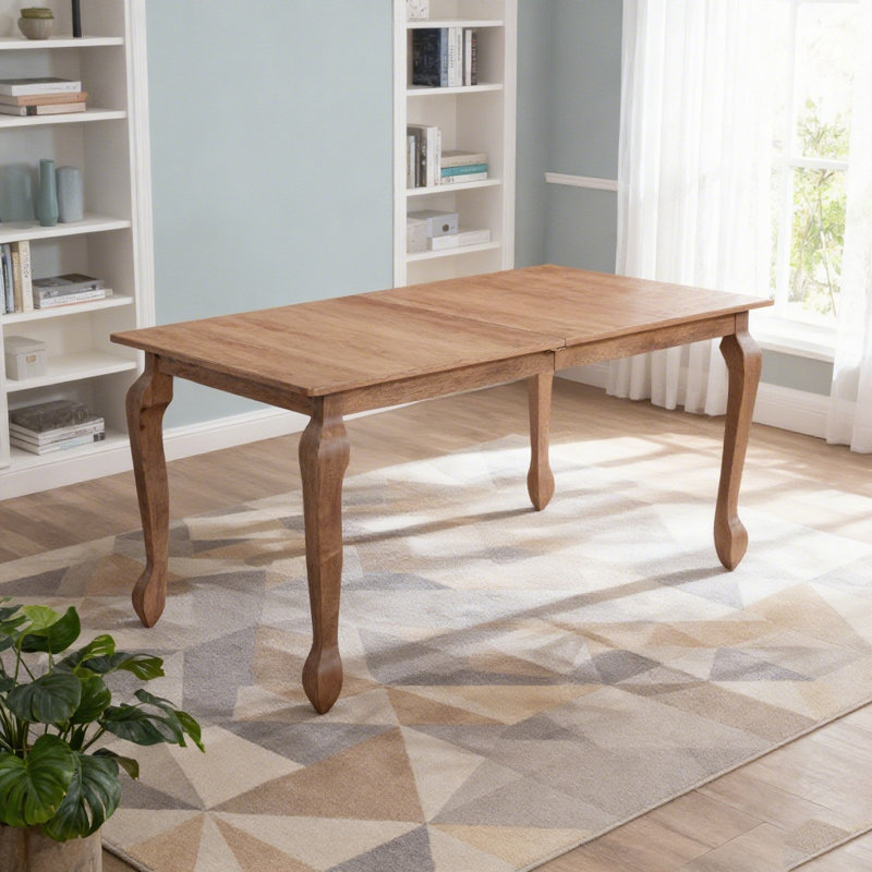 Table de salle à manger extensible, Noyer
