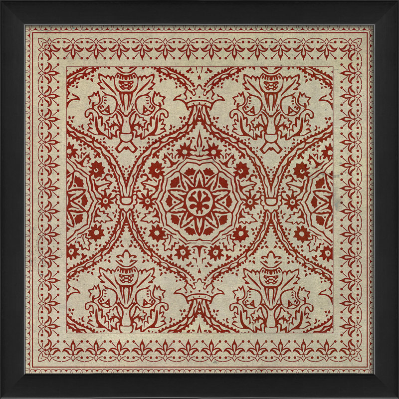 Tile Traditional, Red