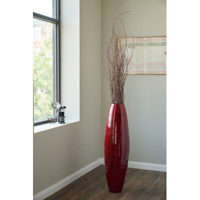 Vase de plancher en bois Maritschnik