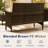 Jasmin Patio Conversation Set with Cushions-1113220786