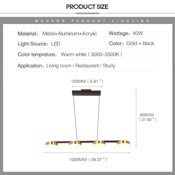 Dimensions du produit