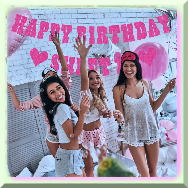 18th Light Pink Number Balloons 40 Inch