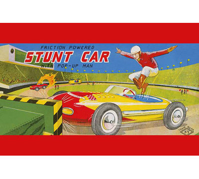" Friction Powered Stunt Car "