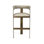 Darcy Upholstered Bar Stool with Metal Frame