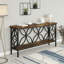 Console industrielle 70,9 po (brun rustique)-154973750