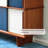 Large Storage Cabinet with Cherry Wood Frame