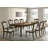 Rectangular 87-inch Wood Dining Table Chestnut