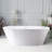 67'' x 32'' Freestanding Soaking Acrylic Bathtub-83845848