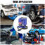 Heavy-Duty Air Hydraulic Bottle Jack with Dual Pneumatic and Manual Pump