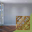 Très petits panneaux muraux décoratifs en acrylique Edinburg, très petit, l 7 3/8 po x H 7 3/8 po x T 1/8 po, miroir doré-1882587497-1882587498
