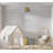 Surface Background Wallpaper Wall Mural - Snow White Brick Wall-1629117790