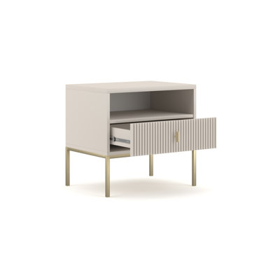 54cm W Bedside Table