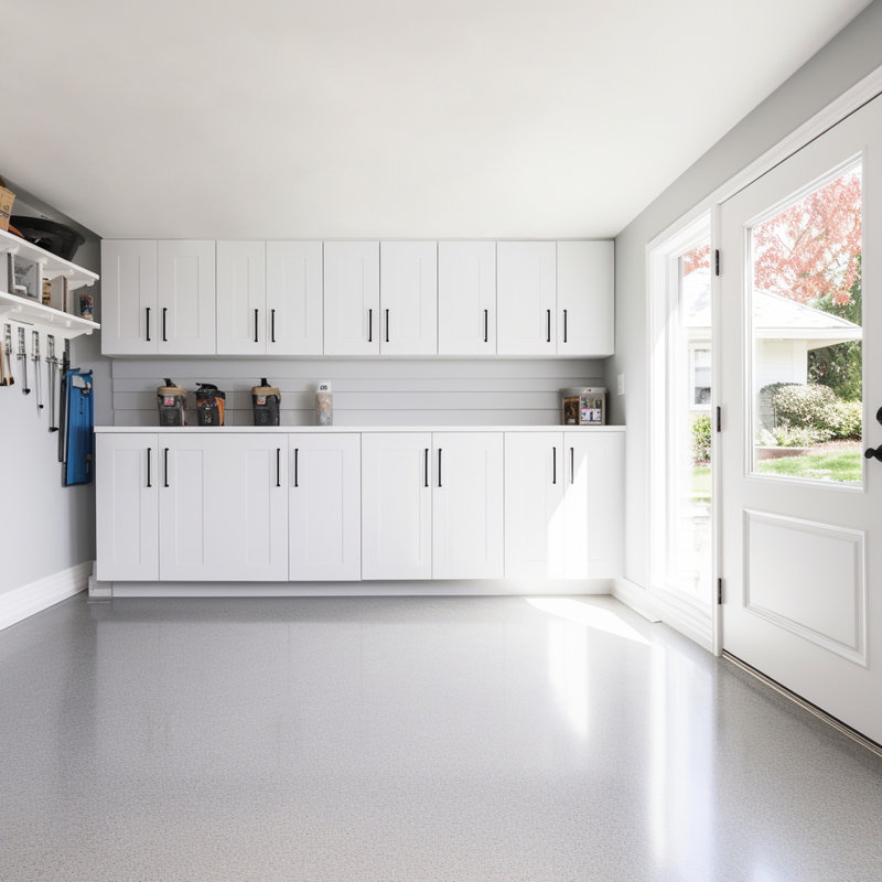 Armoire murale polyvalente en bois blanc avec tablettes réglables pour la cuisine, le garage et la salle de bain l 18 po x P 12 po x H 42 po, finition laquée, bureau de rangement facile à assembler, facile à assembler et abordable