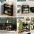 Movable Gap Cabinet, Narrow Storage Cabinet-114193757
