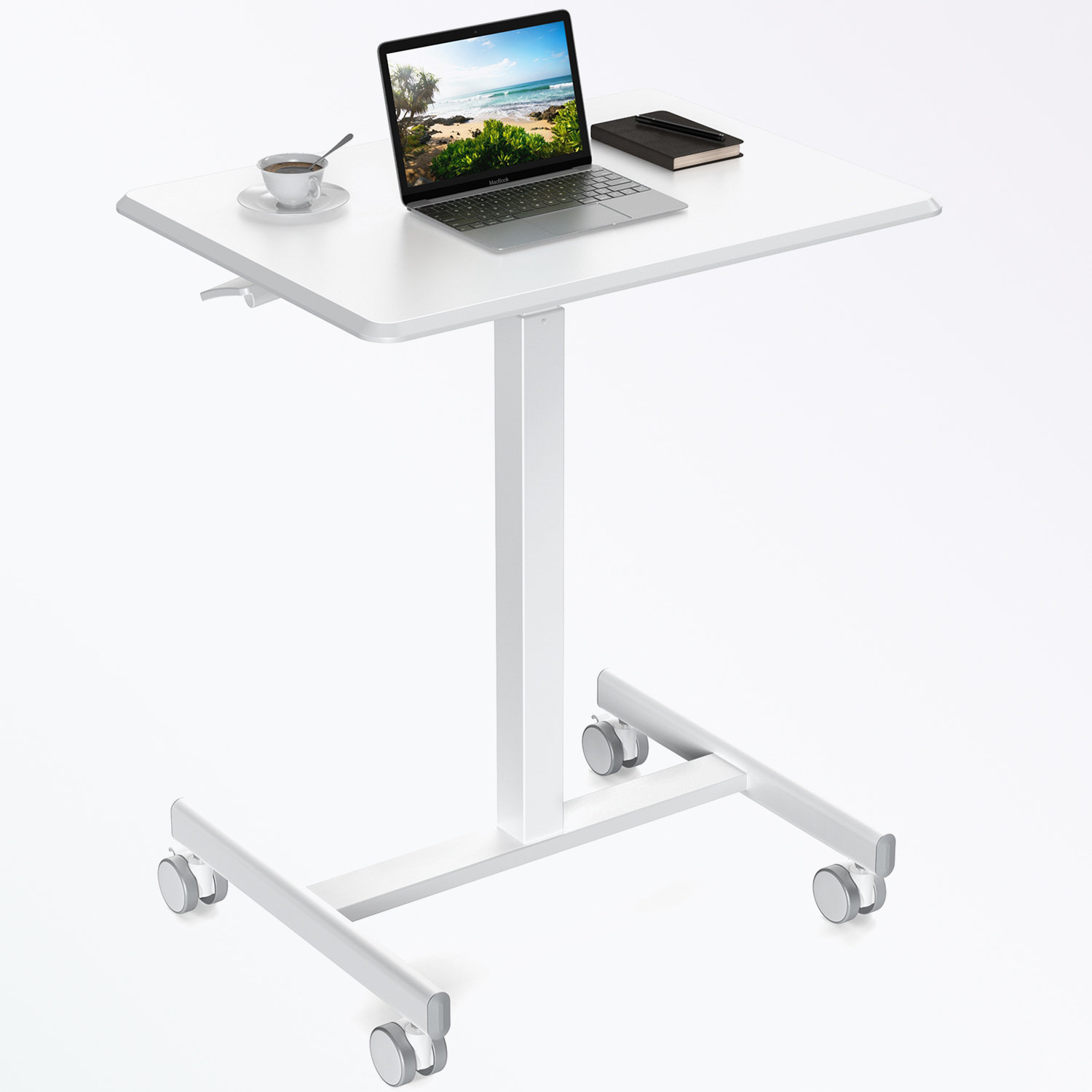 Inbox Zero Matimila Adjustable Metal Base Standing Desk | Wayfair