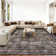 Washable Rug for Living Room Vintage Floral Farmhouse Indoor Non Slip Large Carpet for Bedroom