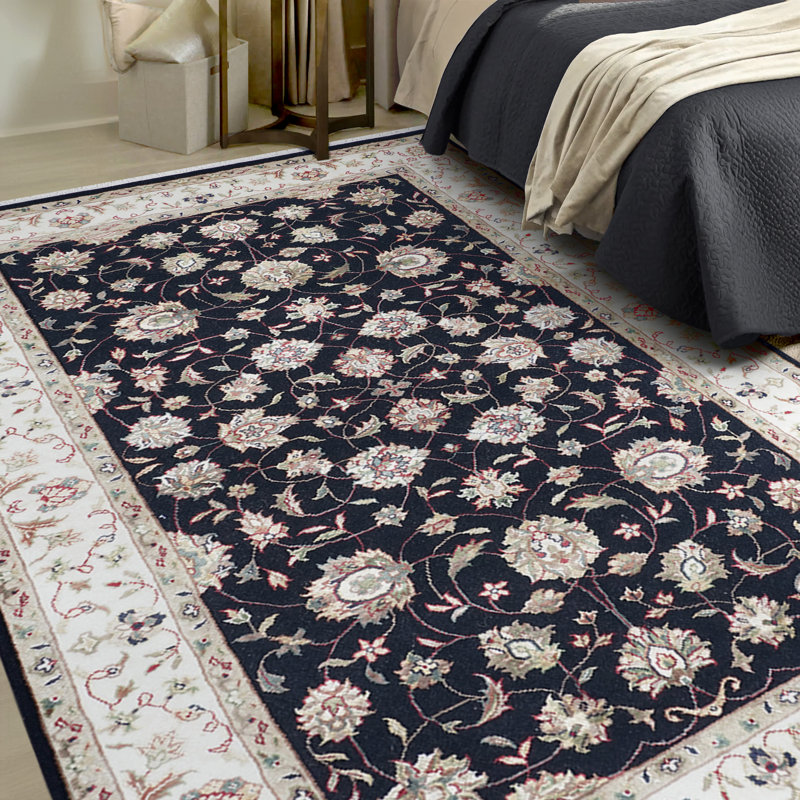 Floral Area Rug, Rectangle 10' x 14'