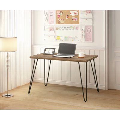 Bureau rustique en chêne