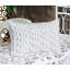Drap-housse à motif floral Ambesonne Laurel - vert / blanc-106788756