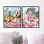 Tropic Bloom Set High-Gloss Frameless Acrylic Glass Wall Art Landscape & Nature Print by Oliver Gal, Ready to Hang, 16 x 20-141936849-141936856