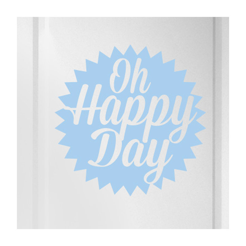 Wall Decal, Light Blue