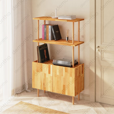 Marceille 4-Shelf Scandinavian Buffet Cabinet – Spacious Storage Solution