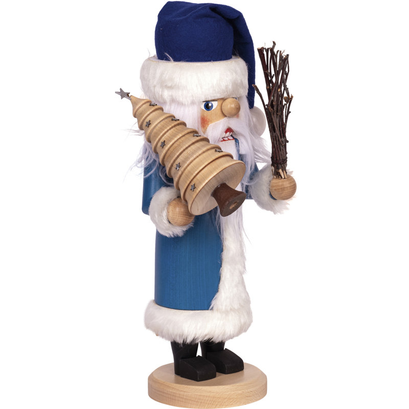 Christmas Nutcracker, Blue/White