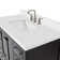Grevera 43 In. W X 22 In. D X 36 In. H Vanity With Quartz Vanity Top In White With Basin