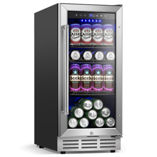 127 Cans (12 Oz.) 3.1 Cubic Feet Built-in & Freestanding Beverage Refrigerator