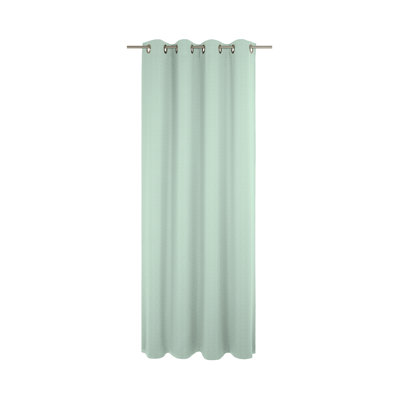 Sunday 82% Polyester And 18% Cotton Semi Sheer Curtain Single Panel