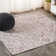 Truman Bohemian Medallion Textured Weave Red/Taupe Indoor/Outdoor Rug