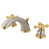 Brushed Nickel/Polished Brass is out of stock