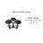 Imperial III Commercial Solar Triple Post Light with Dual Color Temperature and 3" Fitter