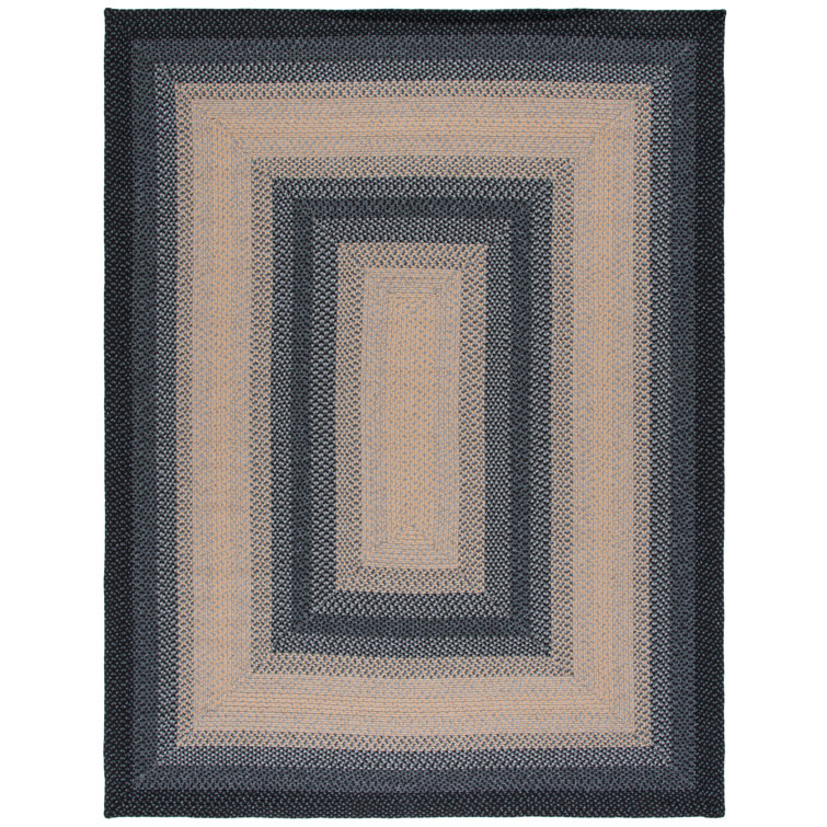 Tapis performance géométrique tissé à la main et lavable à la machine Georgina