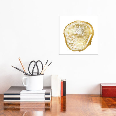 Timber Gold III by Danielle Carson - Wrapped Canvas Painting