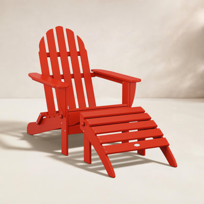 POLYWOOD Classic Adirondack 2-Piece Set