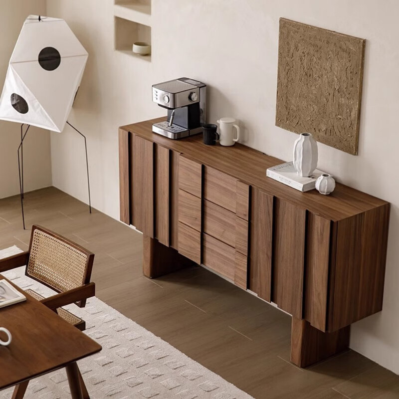 Modern And Simple Sideboard, 35.43" H x 59.06" W x 16.93" D
