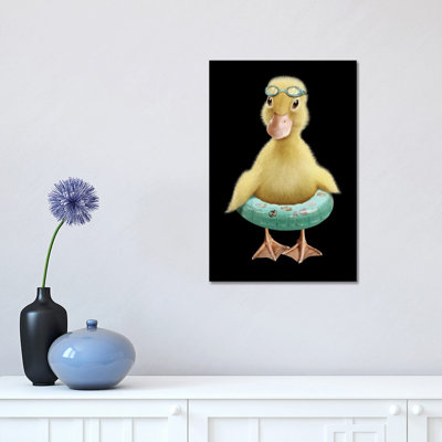 Duck 1 Piece Wrapped Canvas Wall Art