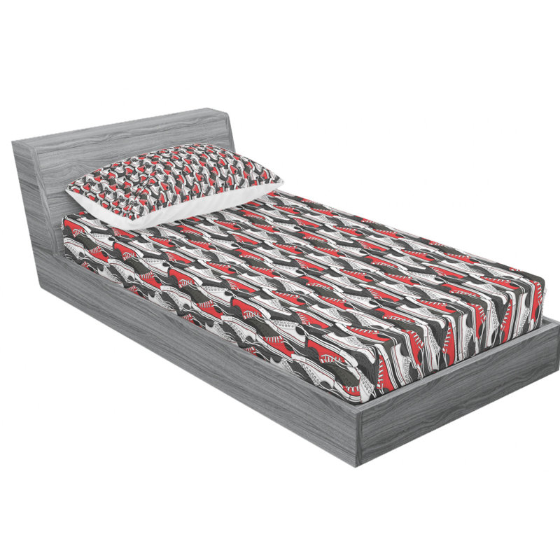 Microfiber Sheet Set, Twin XL Sheet Set with Fitted Sheet
